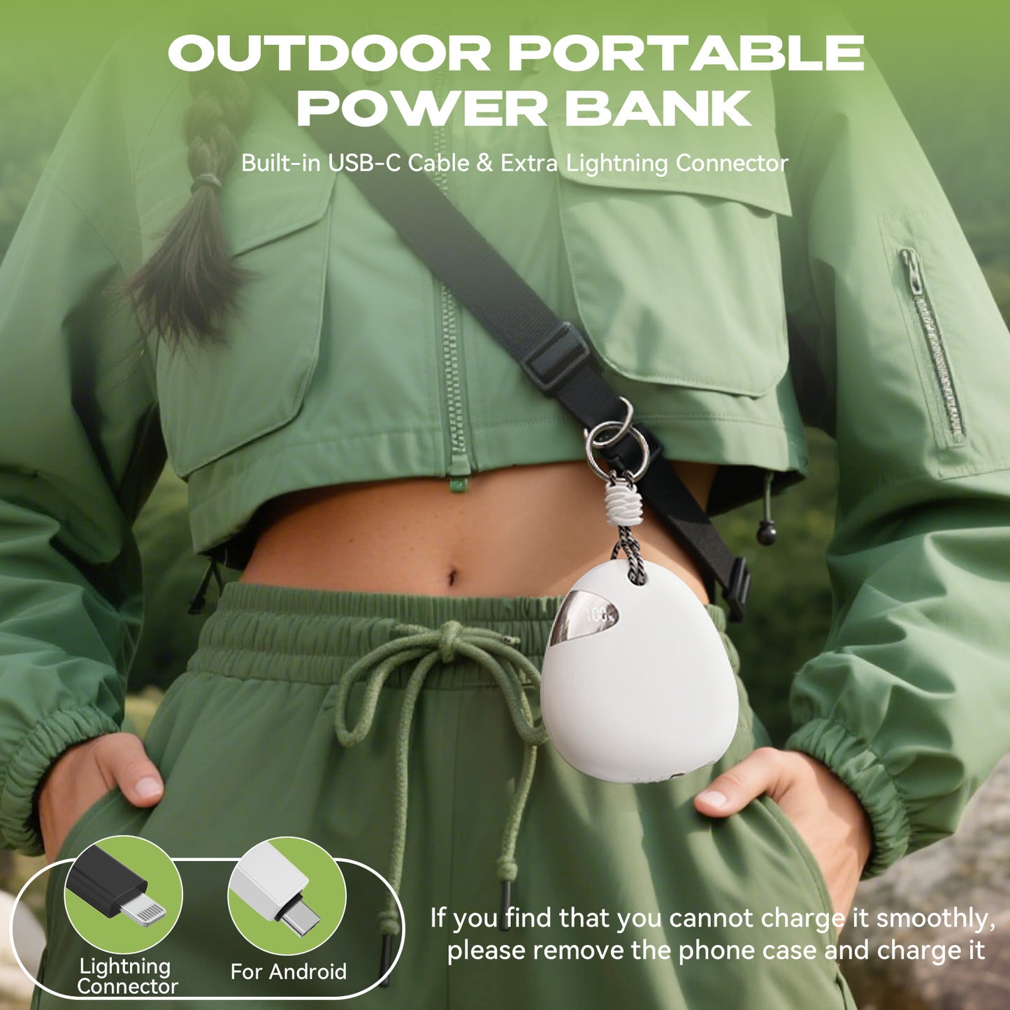 Vivilumens 10000mAh Fast Charging Outdoor Power Bank