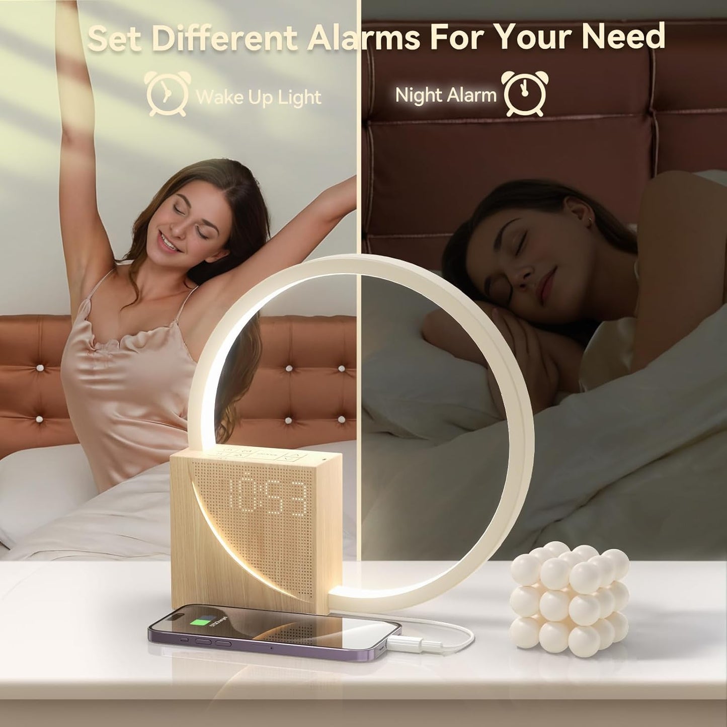 Vivilumens 5 in 1 Sunrise Alarm Clock
