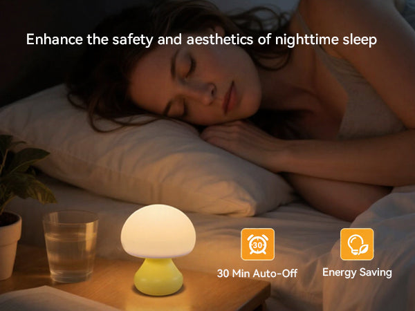 Vivilumens Mushroom Night Light for Kids