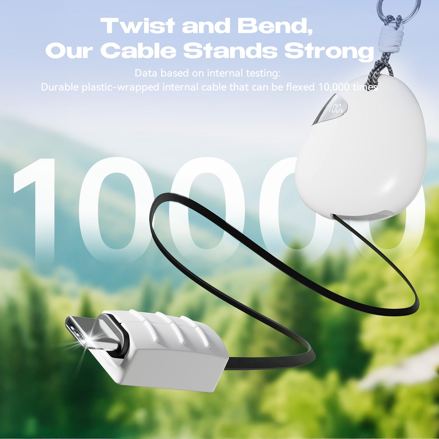 Vivilumens 10000mAh Fast Charging Outdoor Power Bank