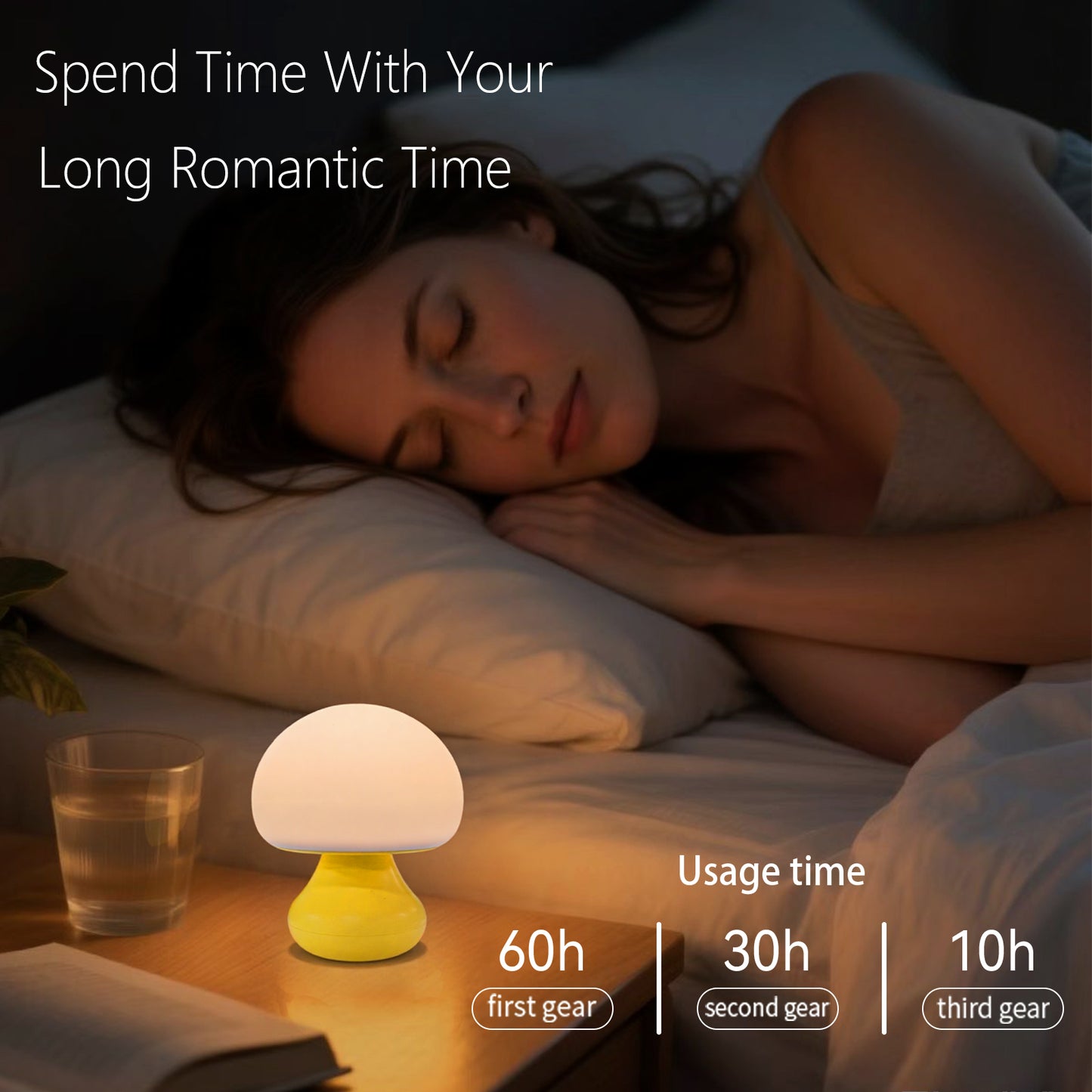 Vivilumens Mushroom Night Light for Kids