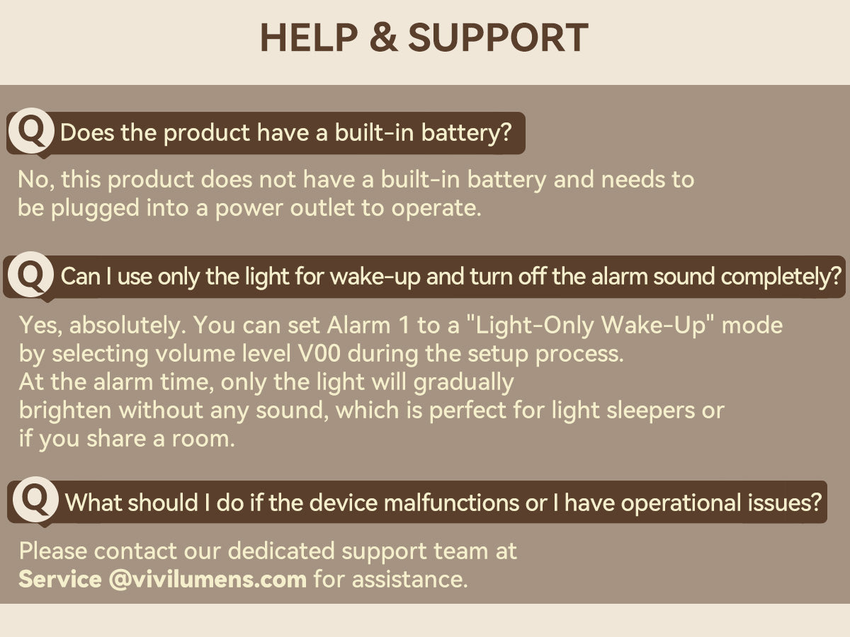 Lattle Sunrise Alarm Clock – Gentle Wake-Up Light, Sound Machine & Dual Alarms, RGB Night Lamp