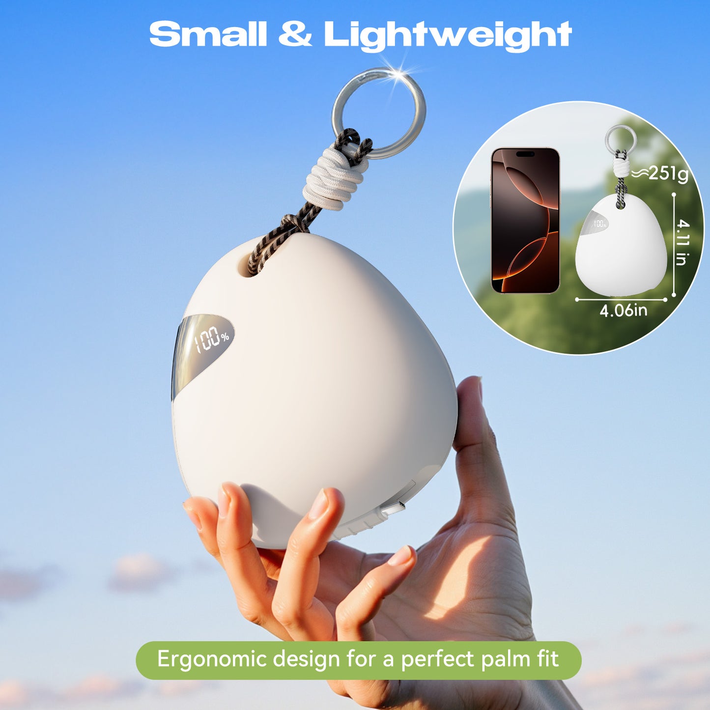 Vivilumens 10000mAh Fast Charging Outdoor Power Bank