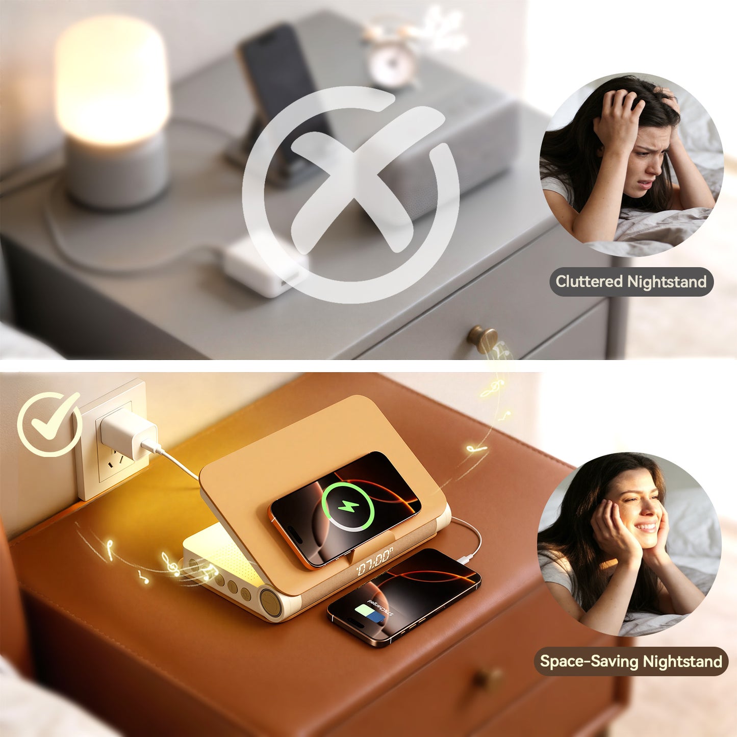 Vivilumens Book Lamp Sunrise Alarm Clock