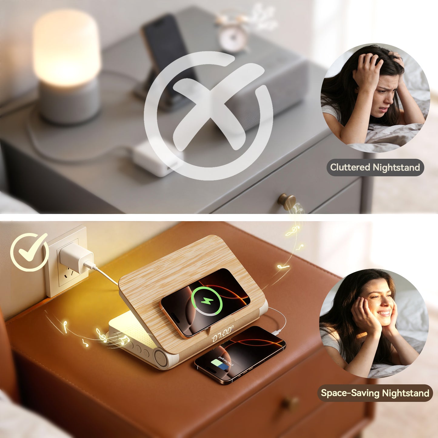 Vivilumens Book Lamp Sunrise Alarm Clock