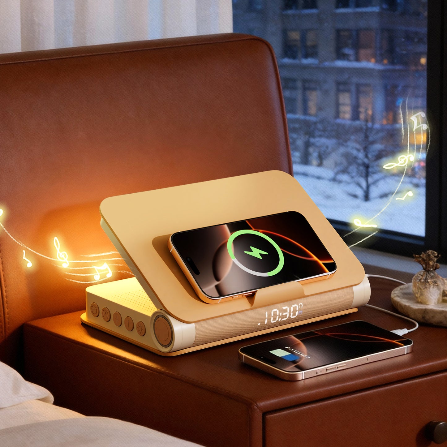 Vivilumens Book Lamp Sunrise Alarm Clock