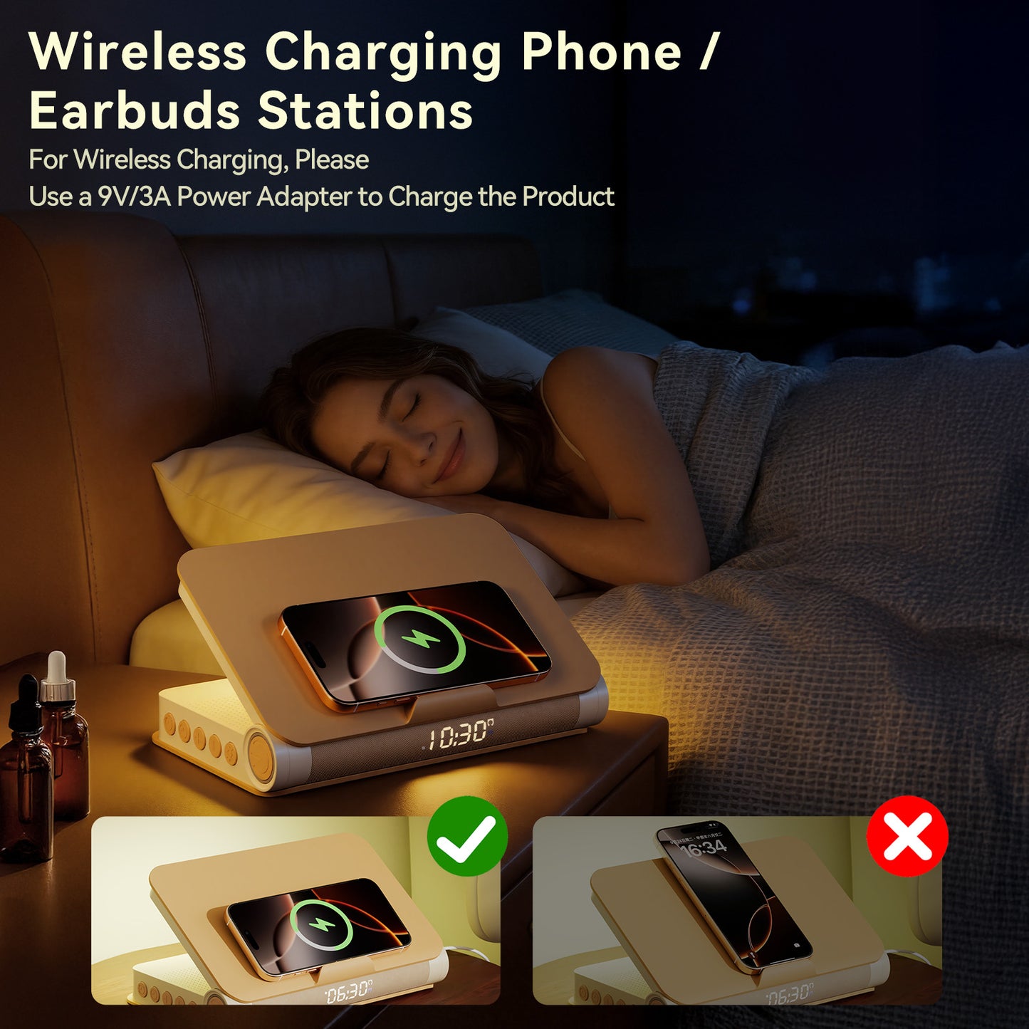 Vivilumens Book Lamp Sunrise Alarm Clock