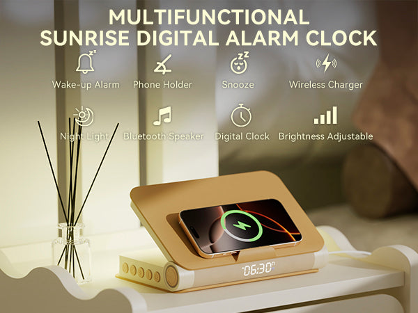 Vivilumens Book Lamp Sunrise Alarm Clocks
