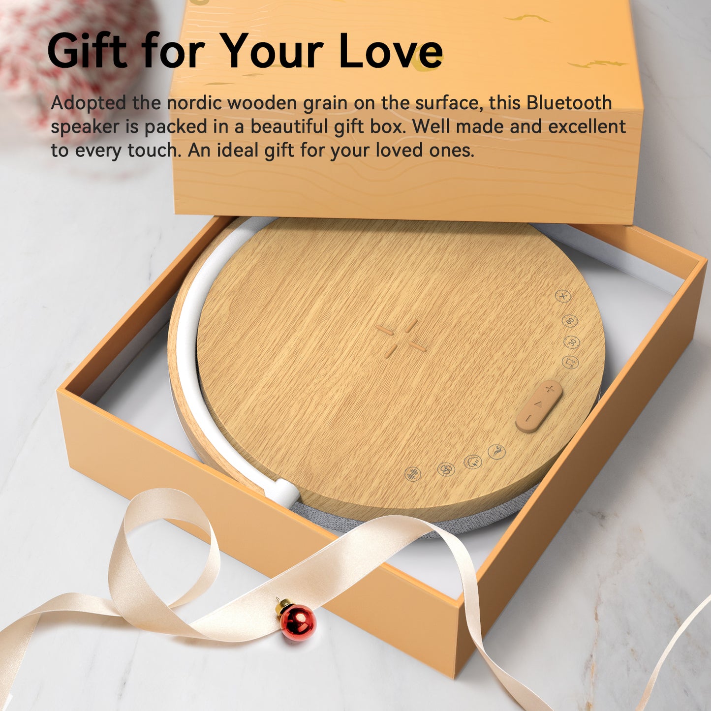 Vivilumens 6-in-1 Bedside Lamp with Wireless Charger & Bluetooth Speaker (Music Upgrade)