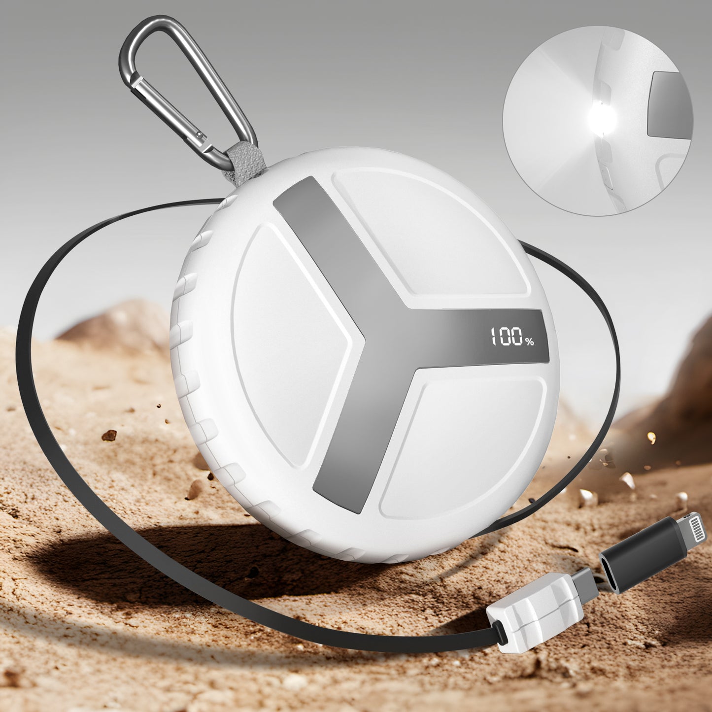 Vivilumens 10000mAh Fast Charging Outdoor Power Bank