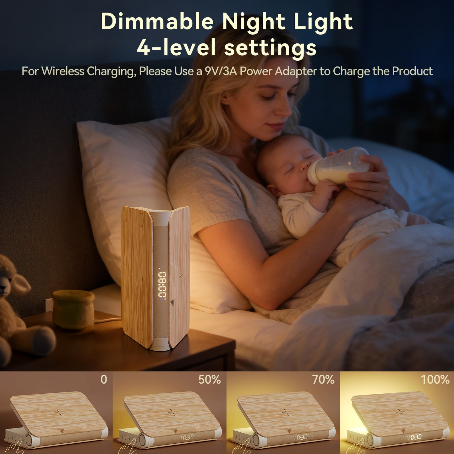 Vivilumens Book Lamp Sunrise Alarm Clock