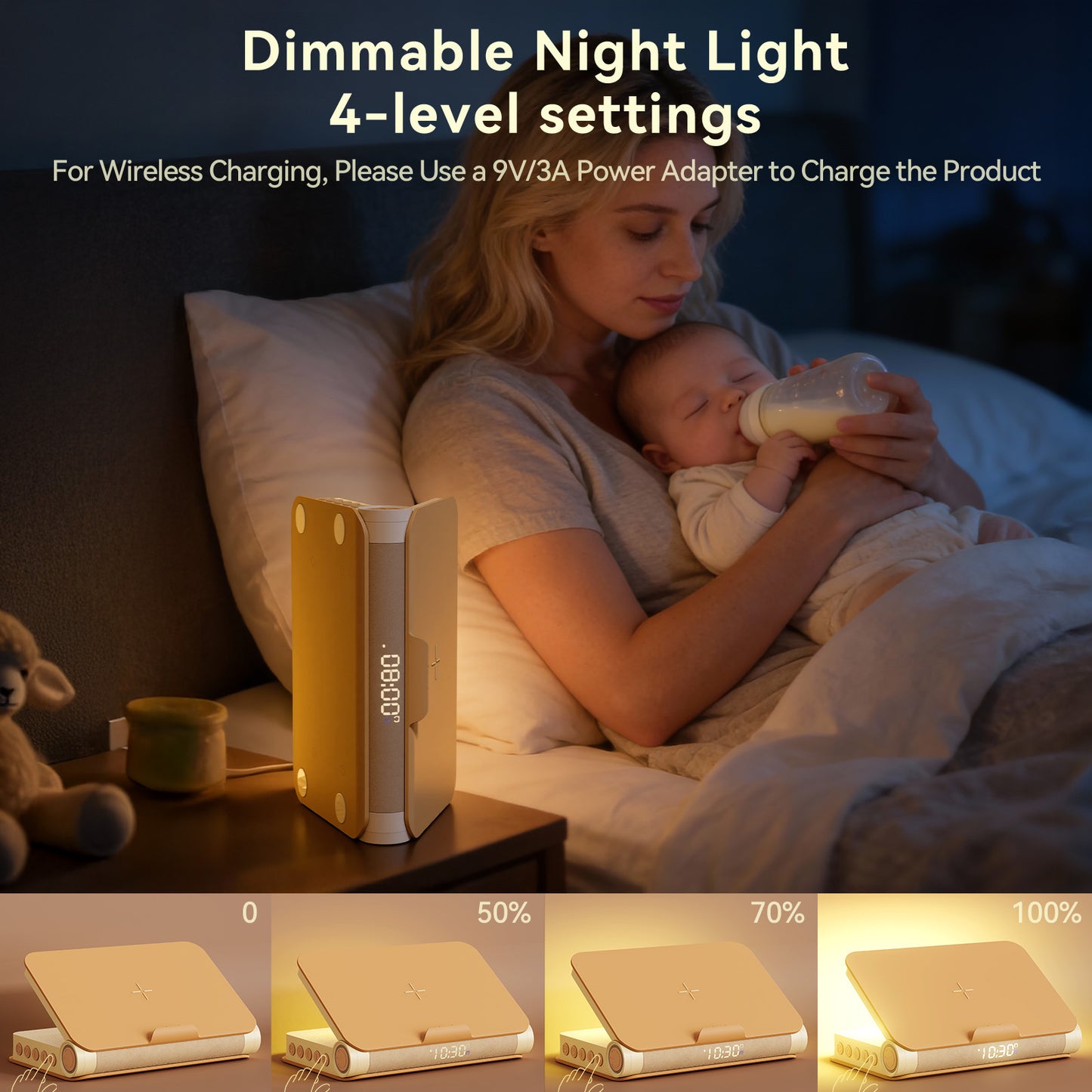 Vivilumens Book Lamp Sunrise Alarm Clock