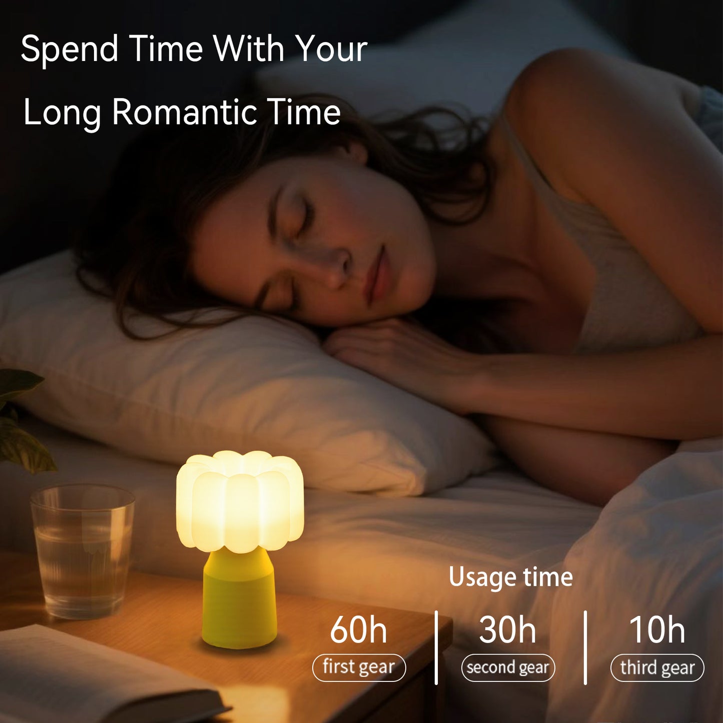 Vivilumens Novelty Flower Night Light for Kids
