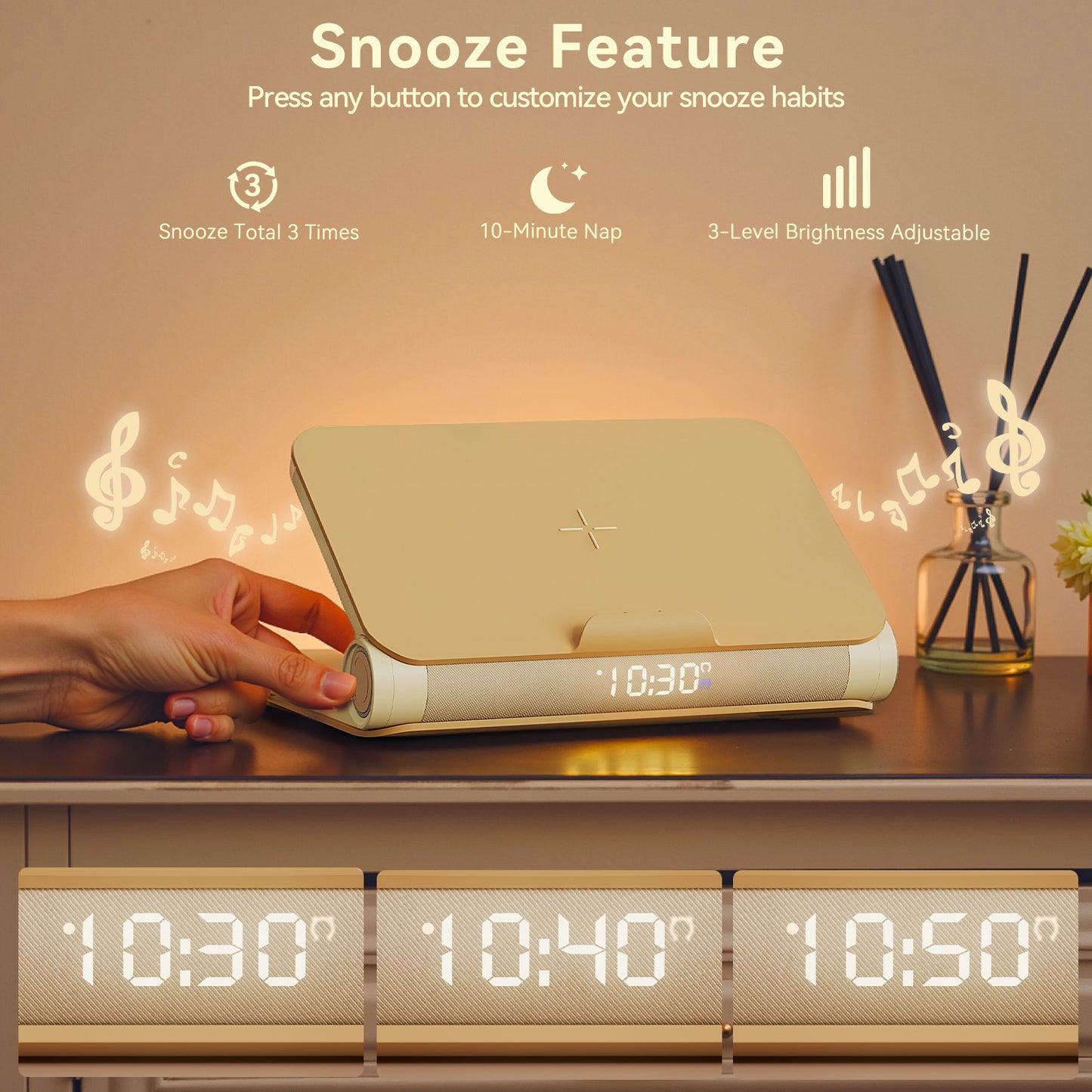 Vivilumens Book Lamp Sunrise Alarm Clocks