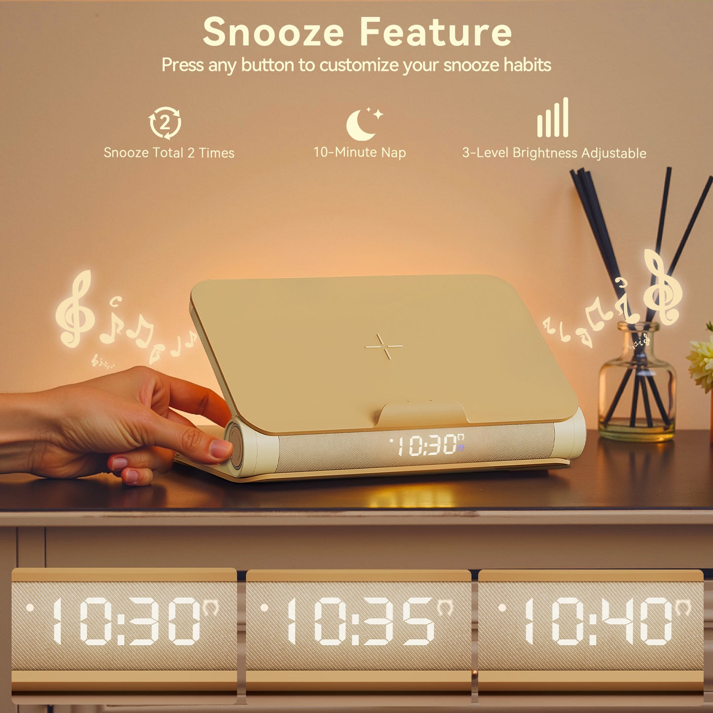 Vivilumens Book Lamp Sunrise Alarm Clock