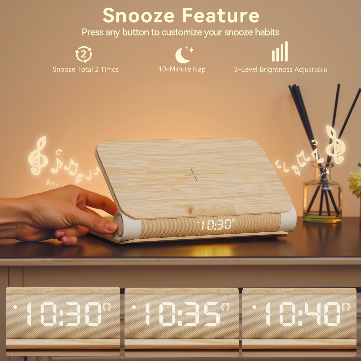 Vivilumens Book Lamp Sunrise Alarm Clock