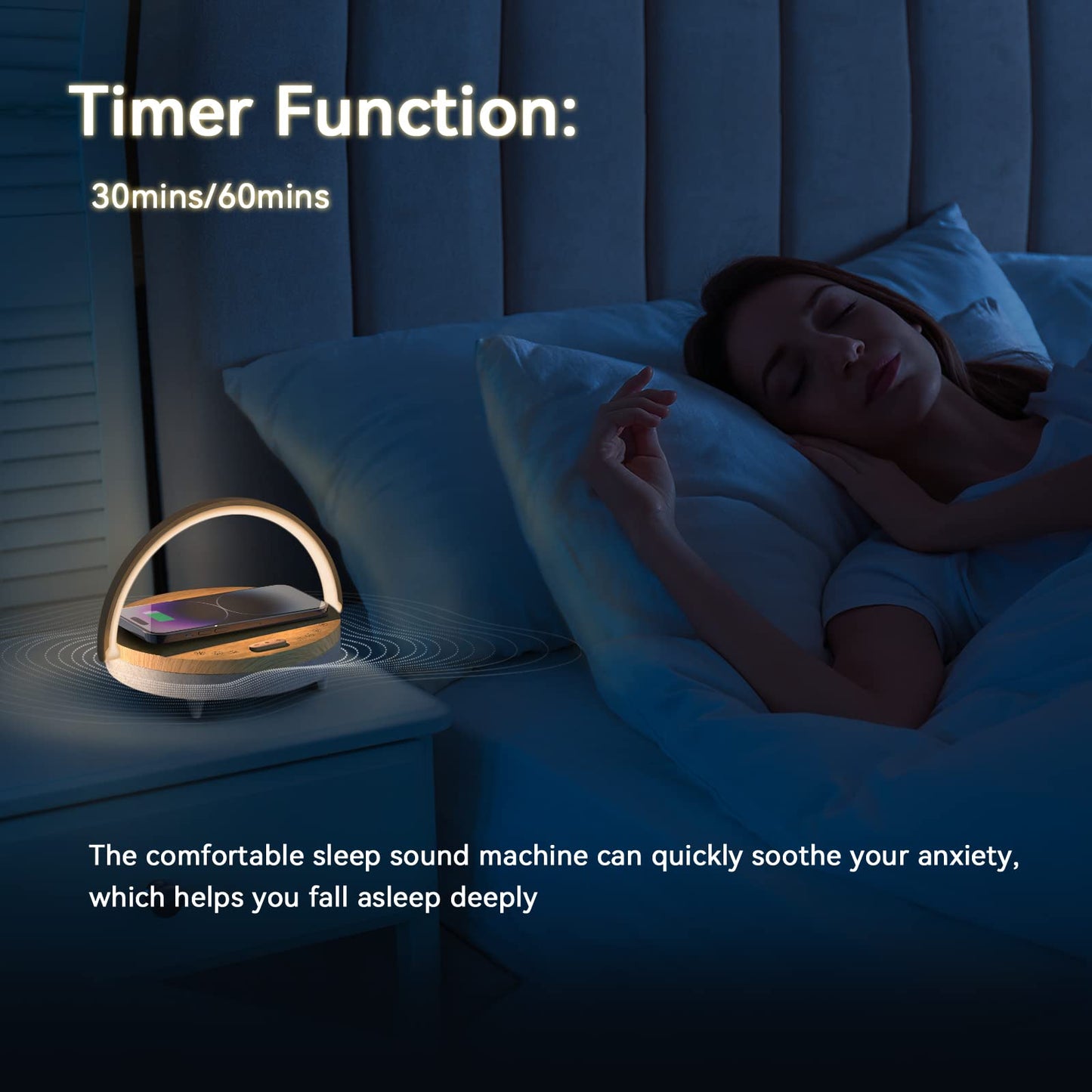 Vivilumens 5-in-1 Bedside Lamp