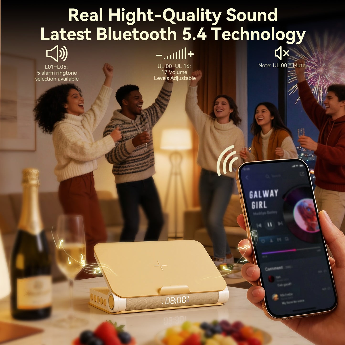 Vivilumens Book Lamp Sunrise Alarm Clock