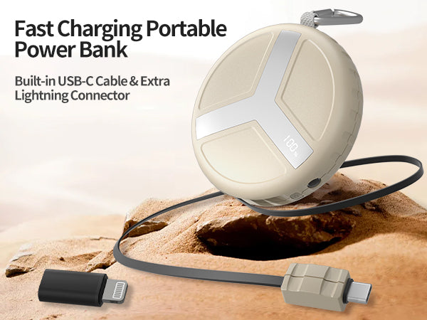 Vivilumens 10000mAh Fast Charging Outdoor Power Bank