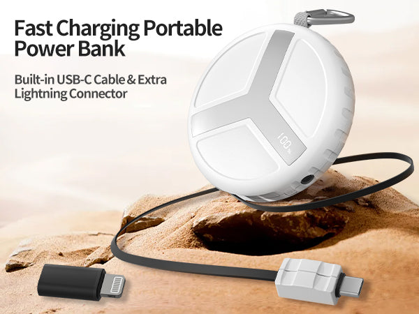 Vivilumens 10000mAh Fast Charging Outdoor Power Bank