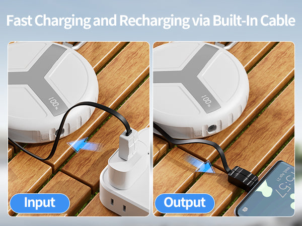 Vivilumens 10000mAh Fast Charging Outdoor Power Bank